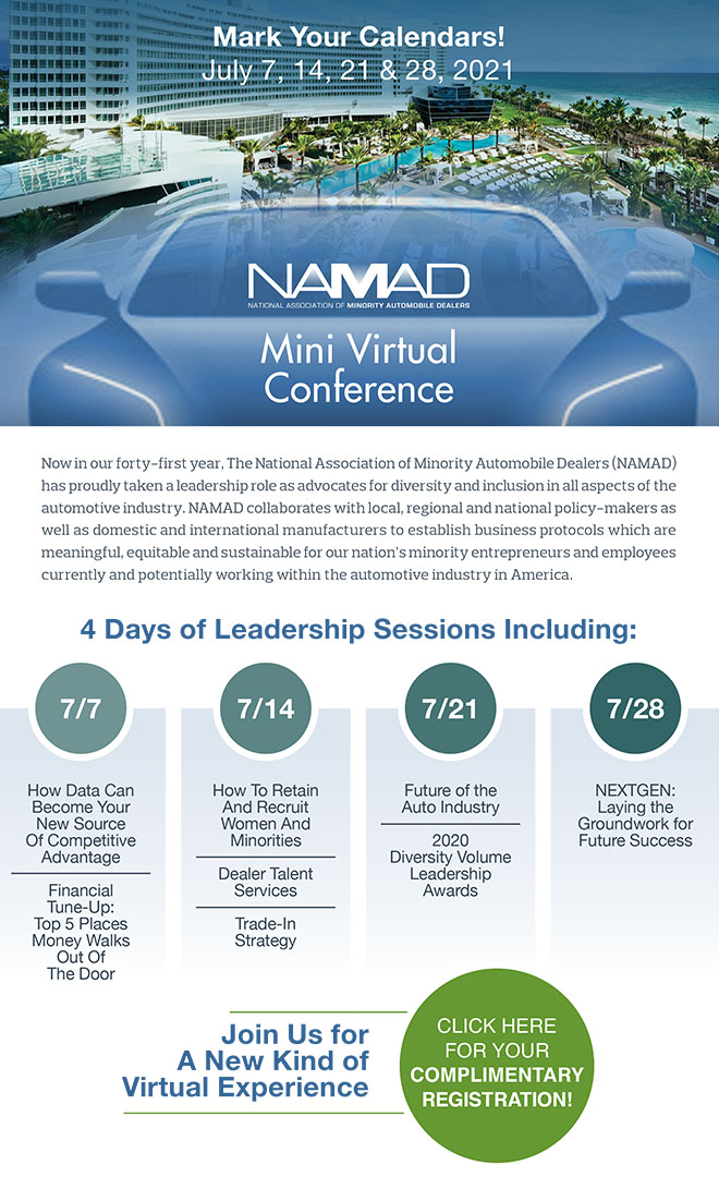 VIRTUAL CONFERENCE 2021 NAMAD